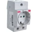 Розетка щитовая 2P+E 16A на DIN-рейку  M1173 ABB