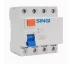 Intrerupator diferential 4P 25A 100mA 6kA tip AC RDREL SINGI