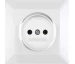 Priza 2P 16A alb CANDELA Mutlusan