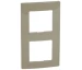 Рамка 2 постовая глина NILOE Legrand