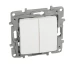 Intrerupator 2P 10A cap scara alb NILOE Legrand