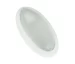 Corp de iluminat pentru bec LED 1xE27 oval transparent alb IP20 TERRA ISILDAR