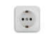 Priza 2P+E 16A alb SELENA 1000kW